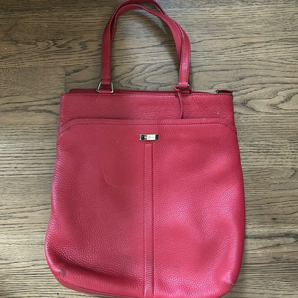 Cole Haan red tote - Marcy Tech Tote